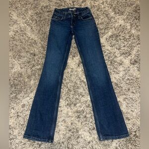 Wrangler Dark Blue Flare Jeans